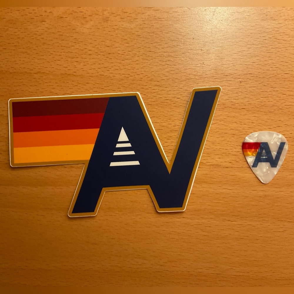 Aviator Nation Limited Edition Sticker & Guitar Pick